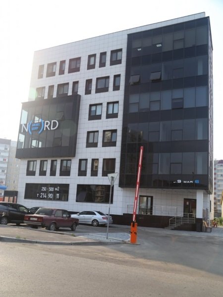 Аренда офисов в БЦ Nord, г. Красноярск