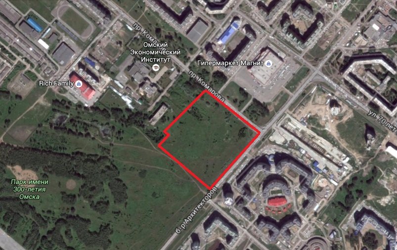 Продажа земельного участка в Омске