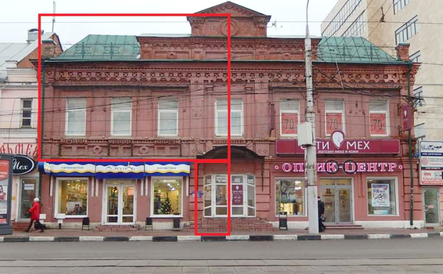 Продажа двухэтажного торгового помещения, г. Тула